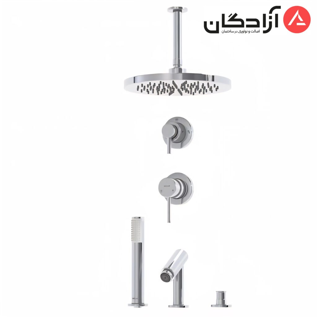  ملزومات دوش توکار کلار مدل فلور لاکچری تیپ 5