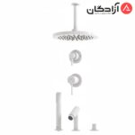  ملزومات دوش توکار کلار مدل فلور لاکچری تیپ 5