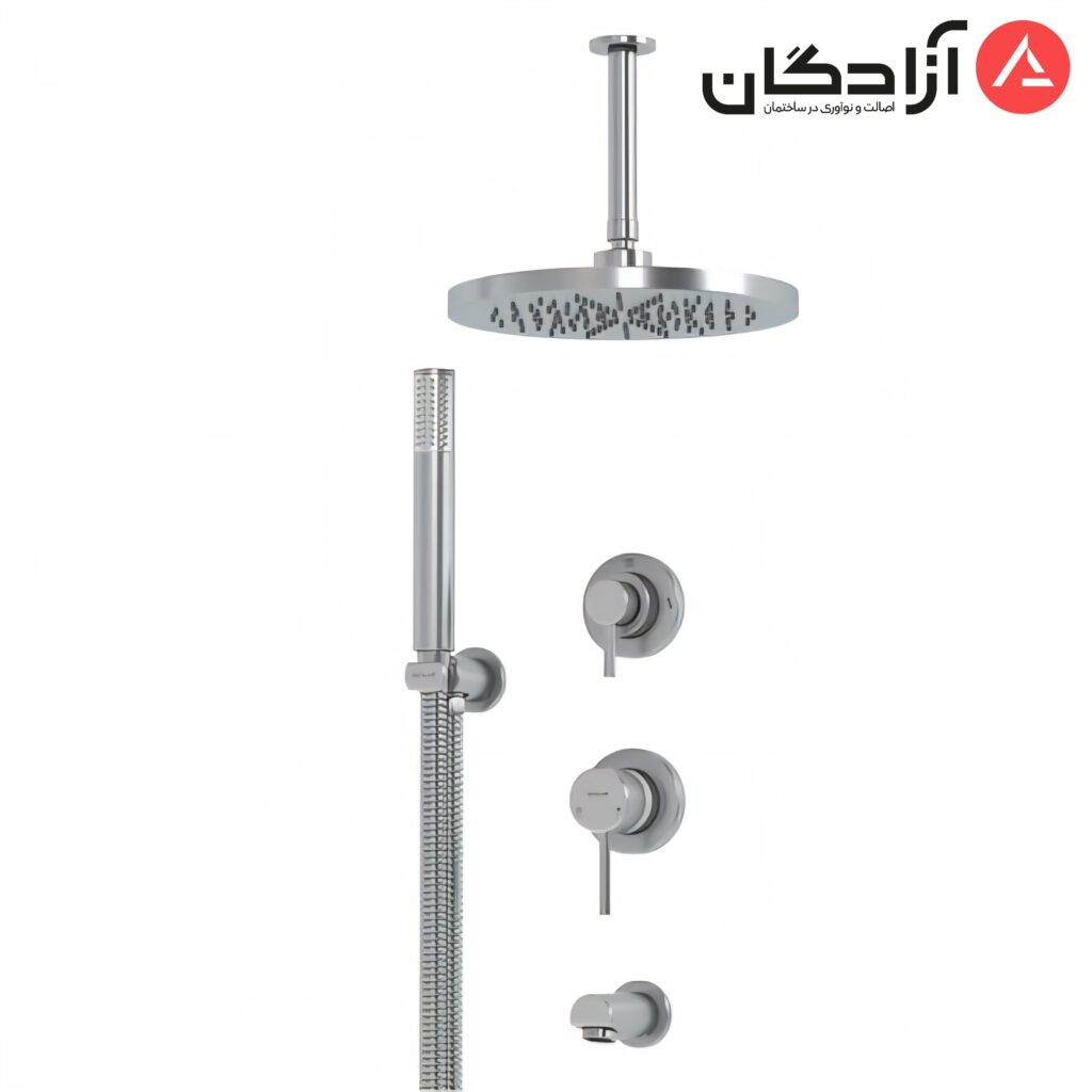 ملزومات دوش توکار کلار مدل فلور لاکچری تیپ 3