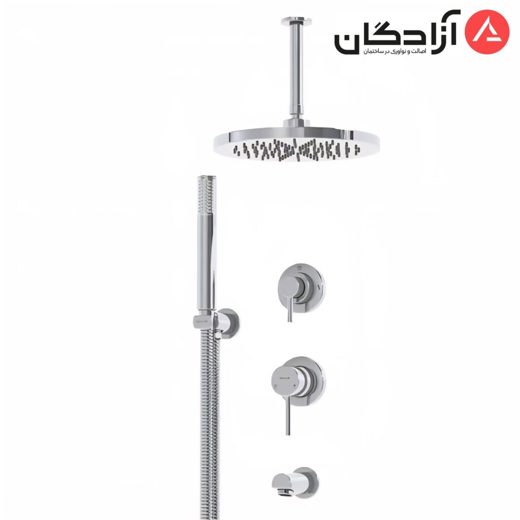 ملزومات دوش توکار کلار مدل فلور لاکچری تیپ 3