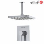ملزومات دوش توکار کلار مدل فلت کلاسیک تیپ 1