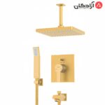 ملزومات دوش توکار کلار مدل فلت کلاسیک تیپ 4