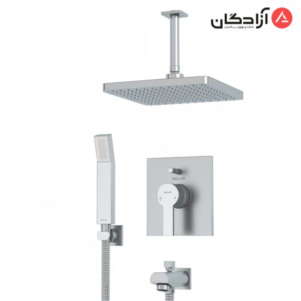 ملزومات دوش توکار کلار مدل فلت کلاسیک تیپ 4