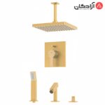 ملزومات دوش توکار کلار مدل فلت کلاسیک تیپ 5