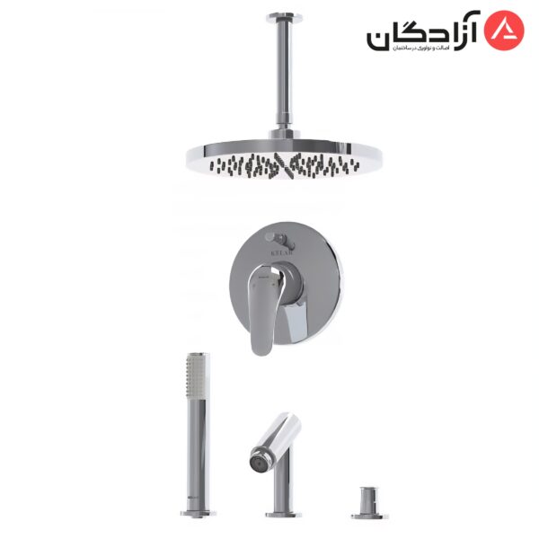 ملزومات دوش توکار کلار مدل فلور کلاسیک تیپ 5